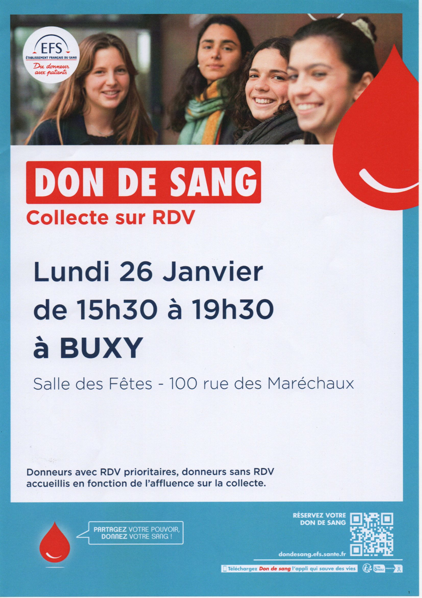 DON DU SANG 26/01/2026